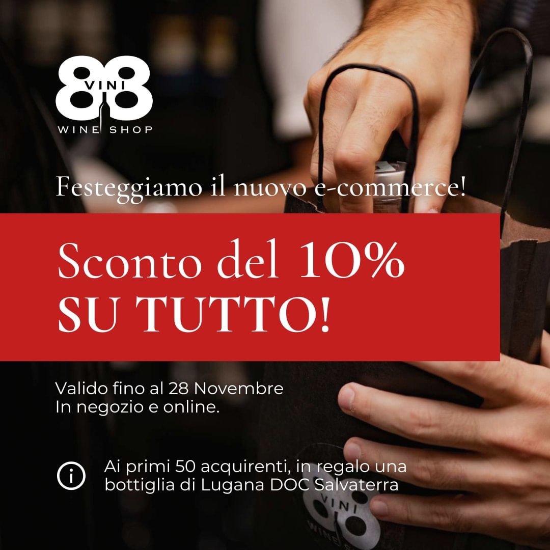 Festeggiamo il nuovo E-Commerce!